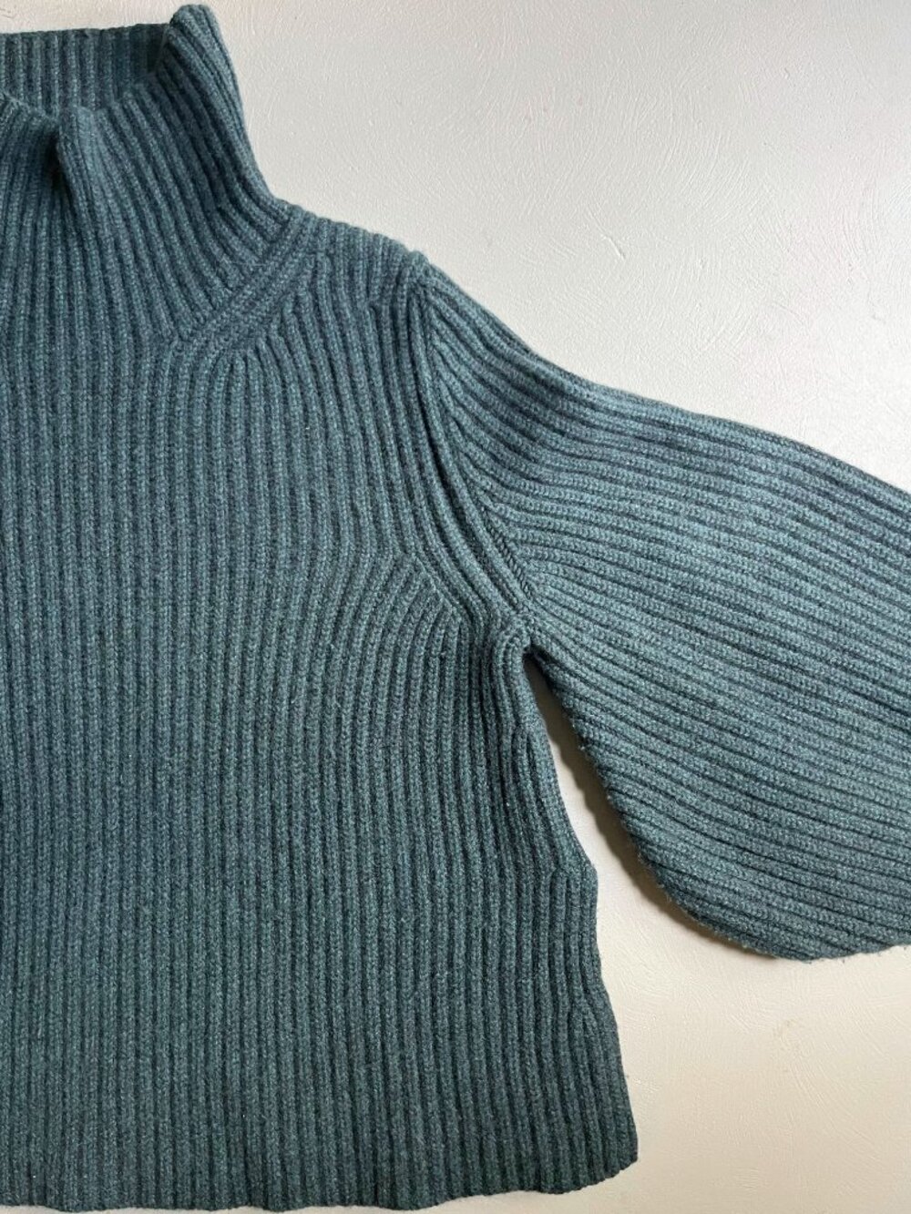 KHAITE Molly Cashmere Sweater Forest Green Size M - Picture 5 of 8